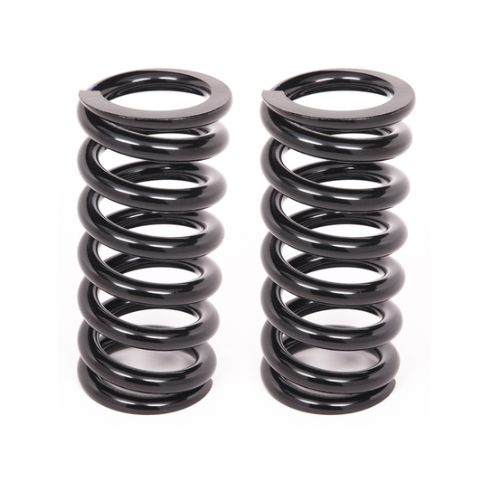 Aldan American Coil-Over-Spring 200 lbs./in. Rate 8 in. Length 2.5 in. I.D. Black Pair 8-200BK2