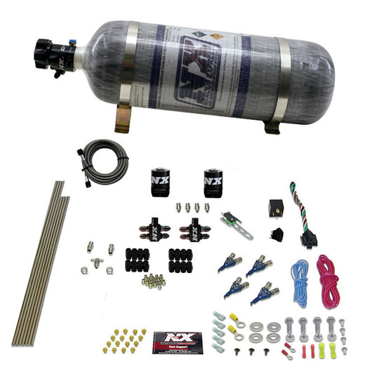 Nitrous Express 4CYL GASOLINE EFI (50-250HP) WITH COMPOSITE BOTTLE NX-80004EFI-12