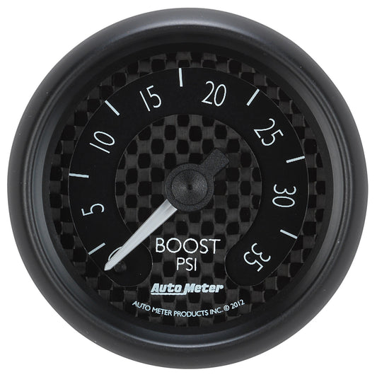 AutoMeter 2-1/16 in. BOOST 0-35 PSI GT 8004