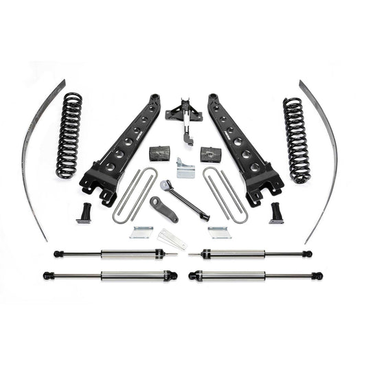 Fabtech 8" RAD ARM SYS W/COILS & DLSS SHKS 2008-16 FORD F250 4WD W/O FACTORY OVERLOAD K2123DL