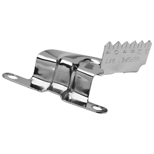 Proform Engine Timing Tab; Chrome; Fits Big Block Chevy Using 8 Inch Balancer 66109