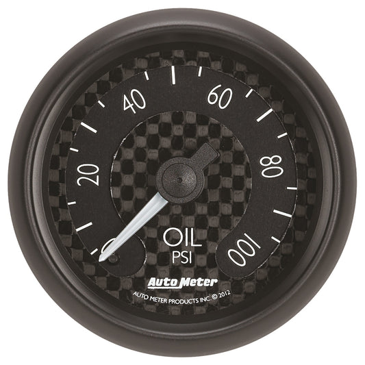 AutoMeter 2-1/16 in. OIL PRESSURE 0-100 PSI GT 8021