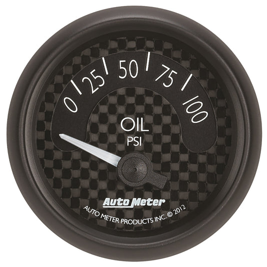 AutoMeter 2-1/16 in. OIL PRESSURE 0-100 PSI GT 8027