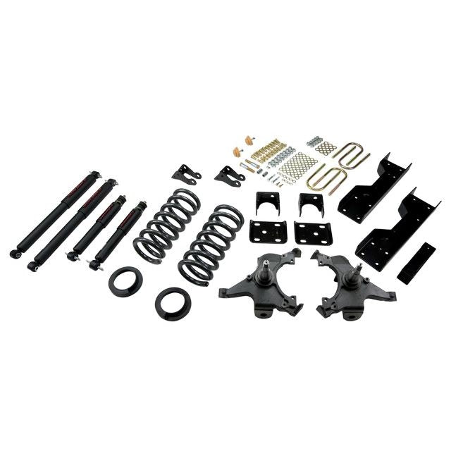 BELLTECH 693ND LOWERING KITS Front And Rear Complete Kit W/ Nitro Drop 2 Shocks 1988-1998 Chevrolet Silverado/Sierra C1500 (Ext Cab) 4 in. or 5 in. F/6 in. R drop W/ Nitro Drop II Shocks