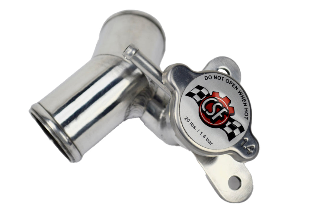 CSF Cooling Racing FR-S/BRZ/86/GR86 All-Aluminum Filler Neck W/1.4 Bar High Pressure Radiator Cap 8044
