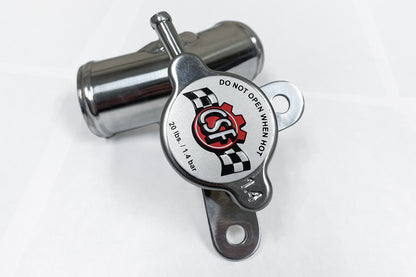 CSF Cooling Racing FR-S/BRZ/86/GR86 All-Aluminum Filler Neck W/1.4 Bar High Pressure Radiator Cap 8044