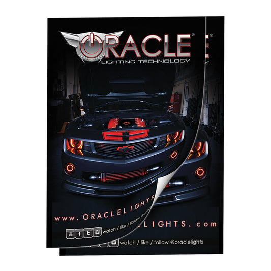 Oracle Lighting 8053-504 - ORACLE Camaro Poster 19in. x 27in.