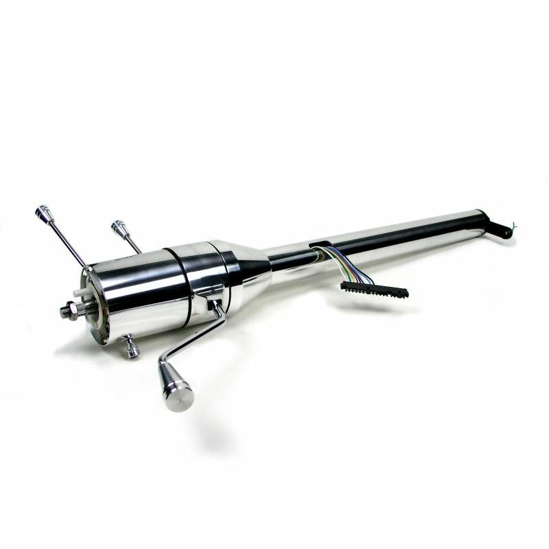 IDIDIT Universal 33" Tilt Column Shift; Polished Aluminum 1050330040