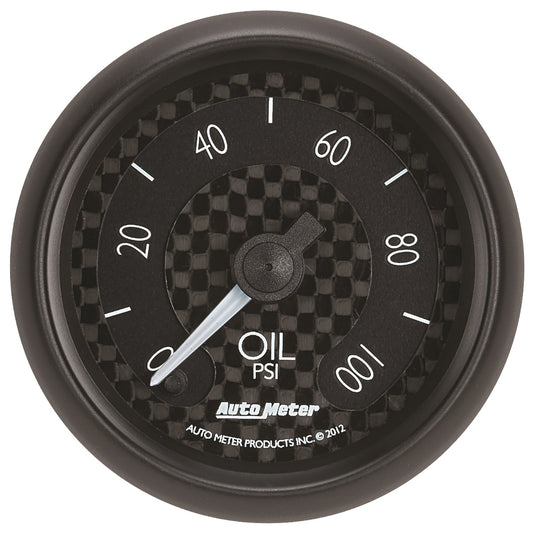 AutoMeter 2-1/16 in. OIL PRESSURE 0-100 PSI GT 8053