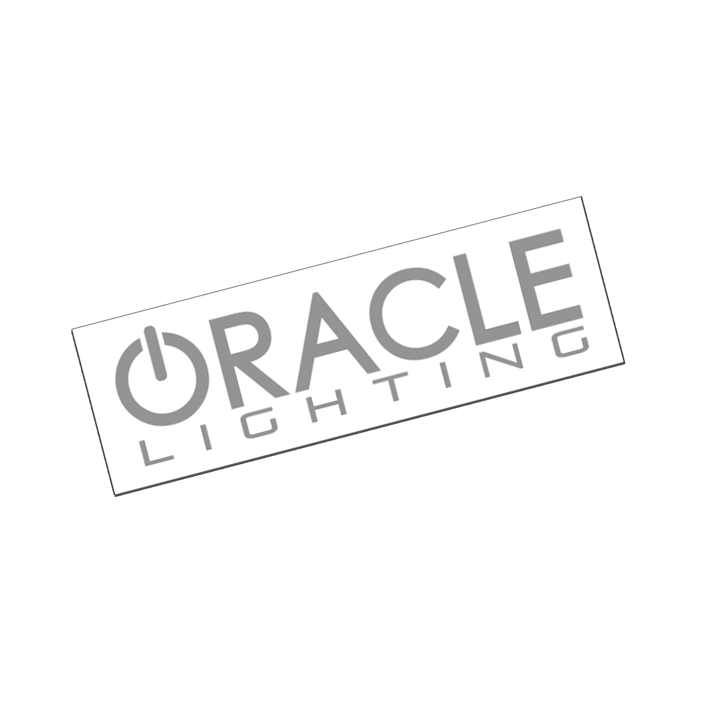 Oracle Lighting 8069-504 - ORACLE Lighting Decal 12in. - Reflected Silver
