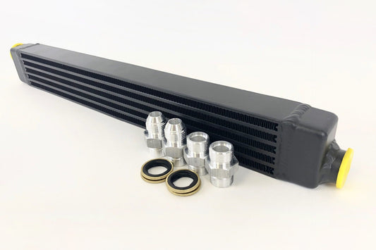 CSF Cooling Racing BMW E30 Oil Cooler W/ Fittings For OEM Style And AN-10 Male Connections 8092