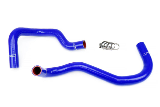 HPS Performance High Temp 3-ply Reinforced Silicone Replaces OEM Rubber Radiator Hoses 57-1921R-BLUE
