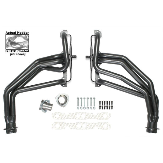 Hedman Hedders HTC COATED HEADERS; 1-5/8 IN. TUBE DIA.; 3 IN. COLL.; FULL LENGTH DESIGN 66091