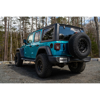 MBRP Exhaust MBRP XP Series Jeep Wrangler 2.5" Axle Back Single Rear Exit Exhaust S5527409