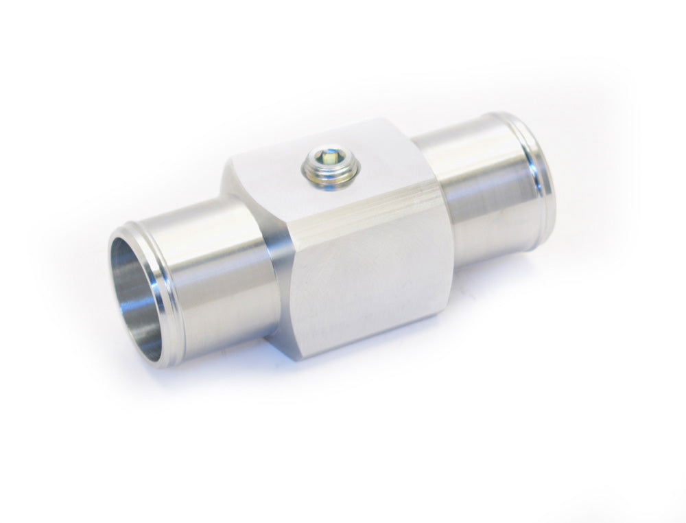 Canton 81-300 Aluminum Inline Coolant Acc Tube 1.5 Inch Hose 1/4 NPT Port