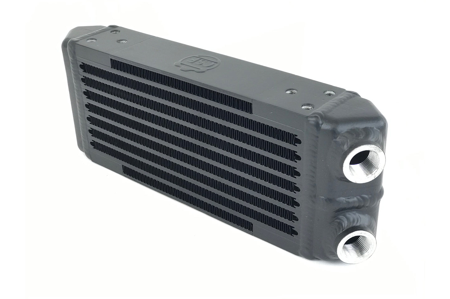 CSF Cooling Racing Universal Dual-Pass Oil Cooler - M22 X 1.5 Connections - 13L X 4.75H X 2.16W 8119