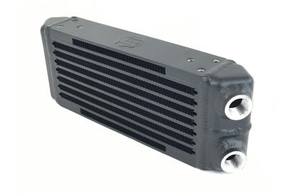 CSF Cooling Racing Universal Dual-Pass Oil Cooler - M22 X 1.5 Connections - 13L X 4.75H X 2.16W 8119
