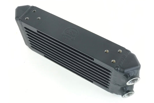 CSF Cooling Racing Universal Dual-Pass Oil Cooler - M22 X 1.5 Connections - 13L X 4.75H X 2.16W 8119