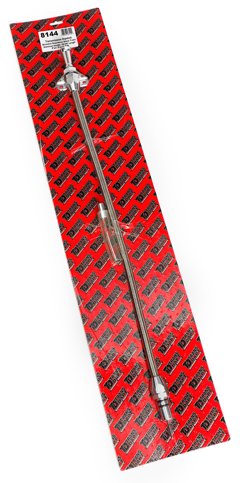 Trans-Dapt Performance Transmission Dipstick Aluminum Handle Flexible Ford C6 8144