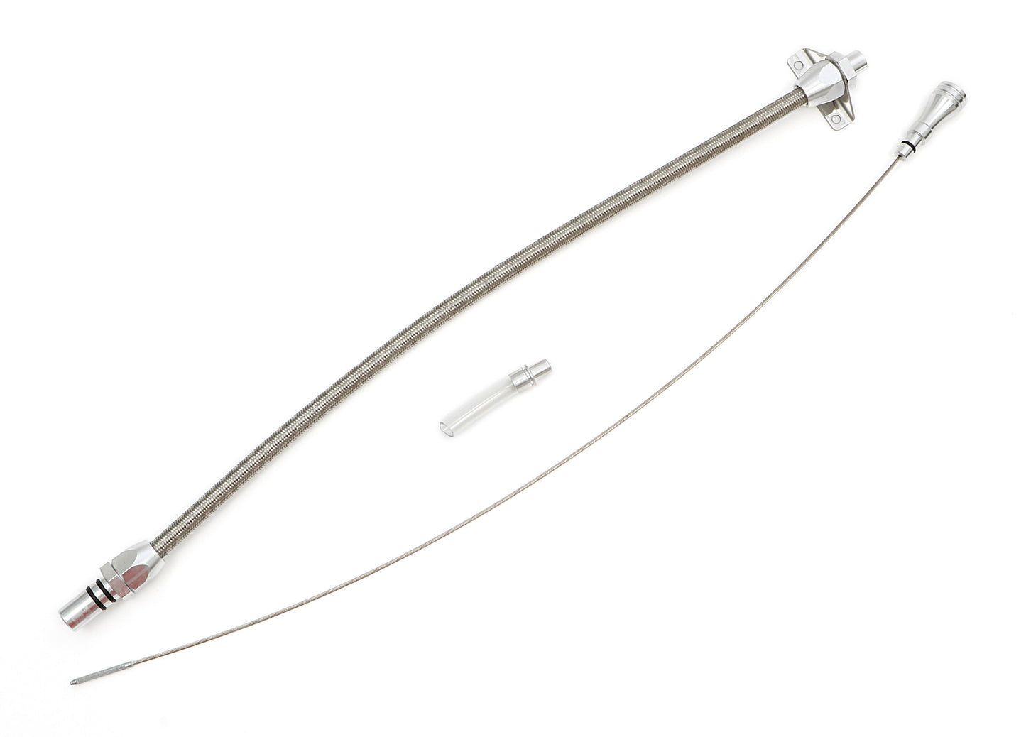 Trans-Dapt Performance Transmission Dipstick Aluminum Handle Flexible Gm 4L60E 8146