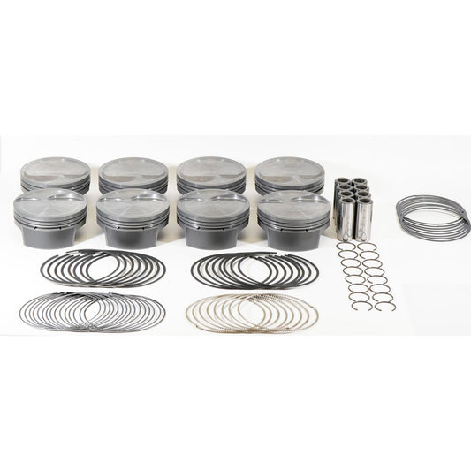 Mahle Motorsport SMALL BLOCK FORD INVERTED DOME for the TWISTED WEDGE CYL HEAD 347cid 4.030 x 1.090RCH 3.400stroke5.400rod0.927pin-16cc431g9.3CR 4032 930251130