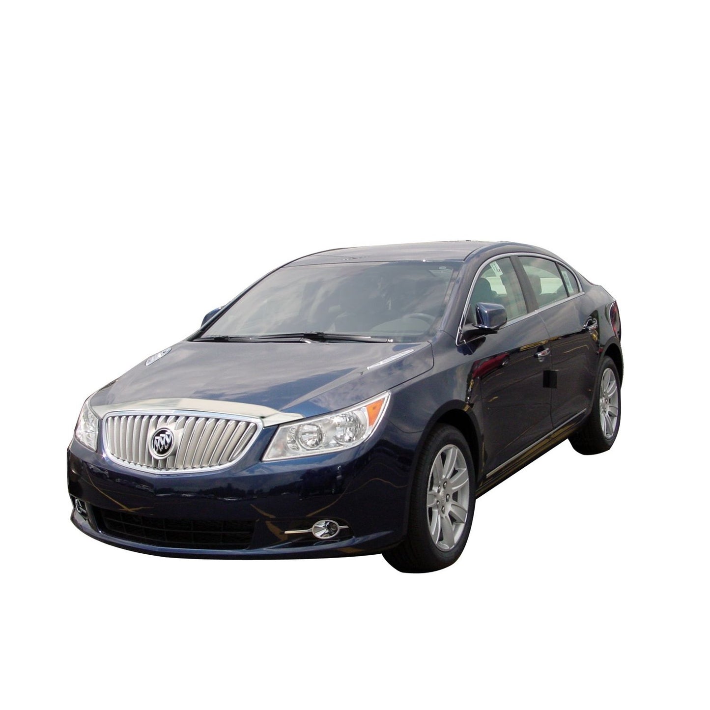 Auto Ventshade 620015 Aeroskin Flush Mount Chrome Hood Protector For 2010-2013 Buick Lacrosse