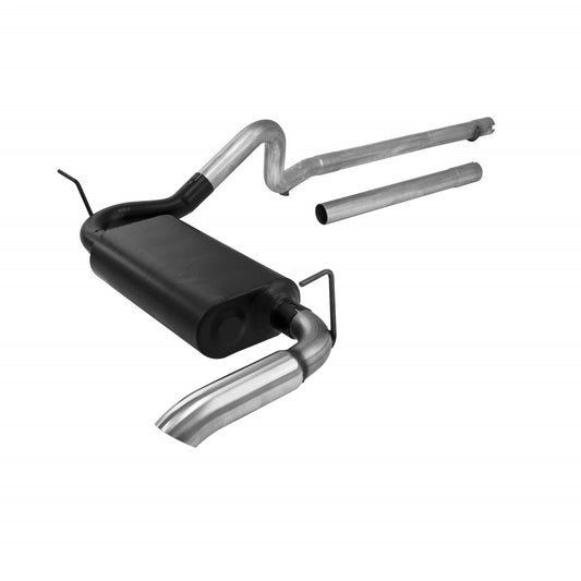 Flowmaster 817514 Cat-back System 409S - Single Rear Exit - Force II - Mild Sound