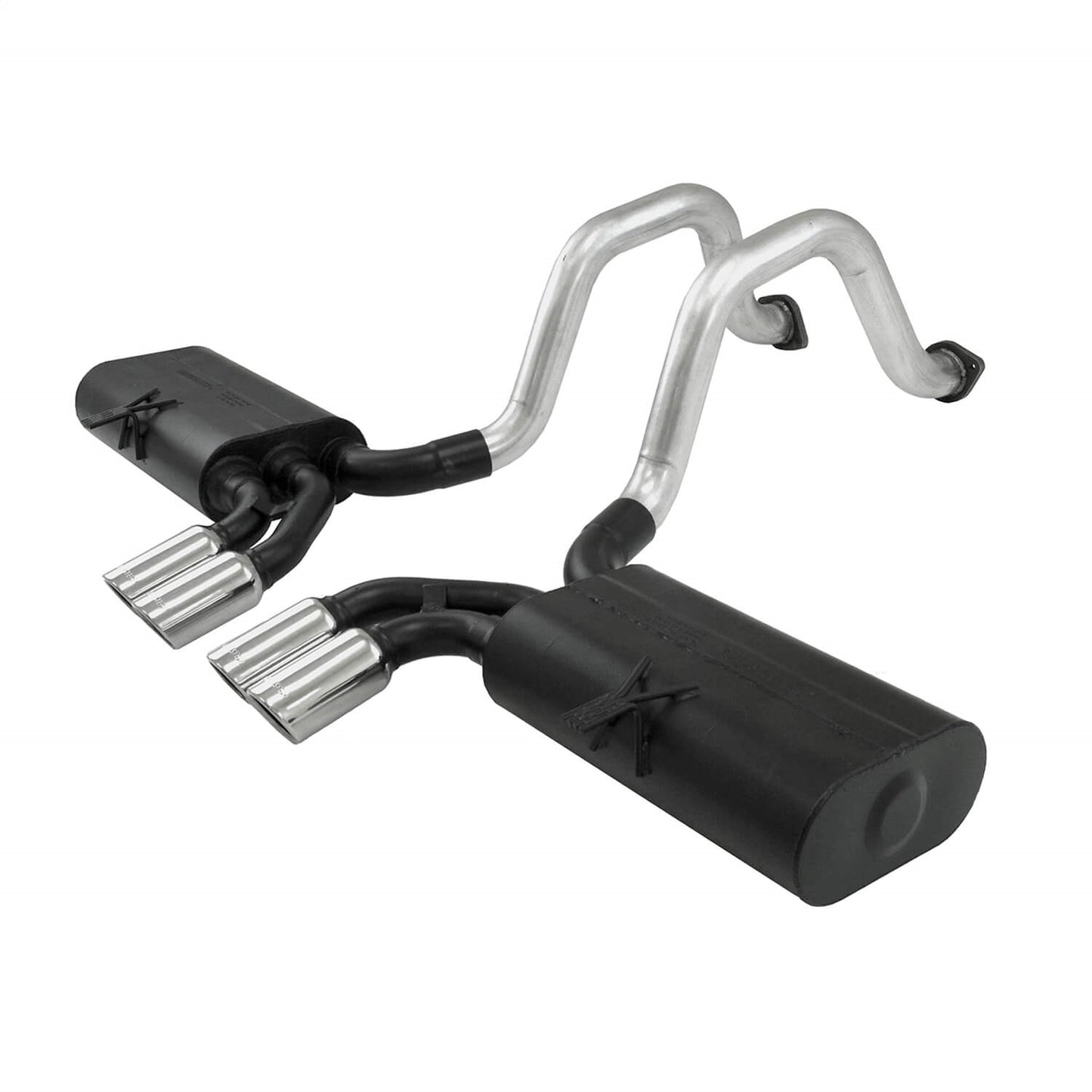 Flowmaster 817517 Axle-back System 409S - Dual Rear Exit - Mild/Moderate Sound