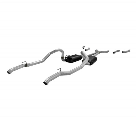Flowmaster 817585 Header-back System 409S - Dual Rear Exit - American Thunder -Moderate/Aggressive