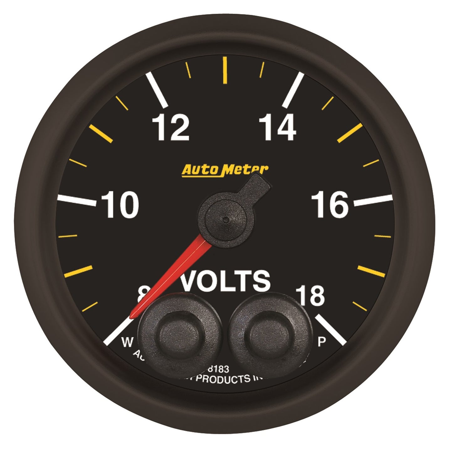 AutoMeter 2-1/16 in. VOLTMETER 8-18V NASCAR 8183-05702