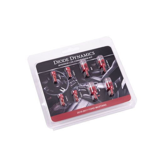 Diode Dynamics - DD0224 - 2015-2017 Mustang Interior Kit - Stage 2 (Red)