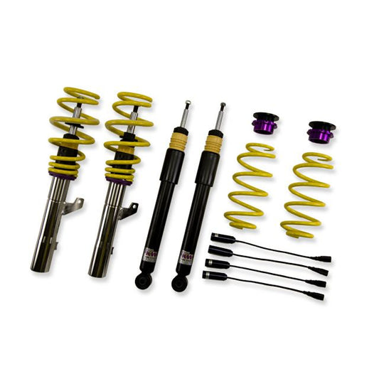 KW Suspensions 10281034 KW V1 Coilover Kit Bundle - VW Golf VI (2+4-Door all gas engines incl. GTI) with DCC