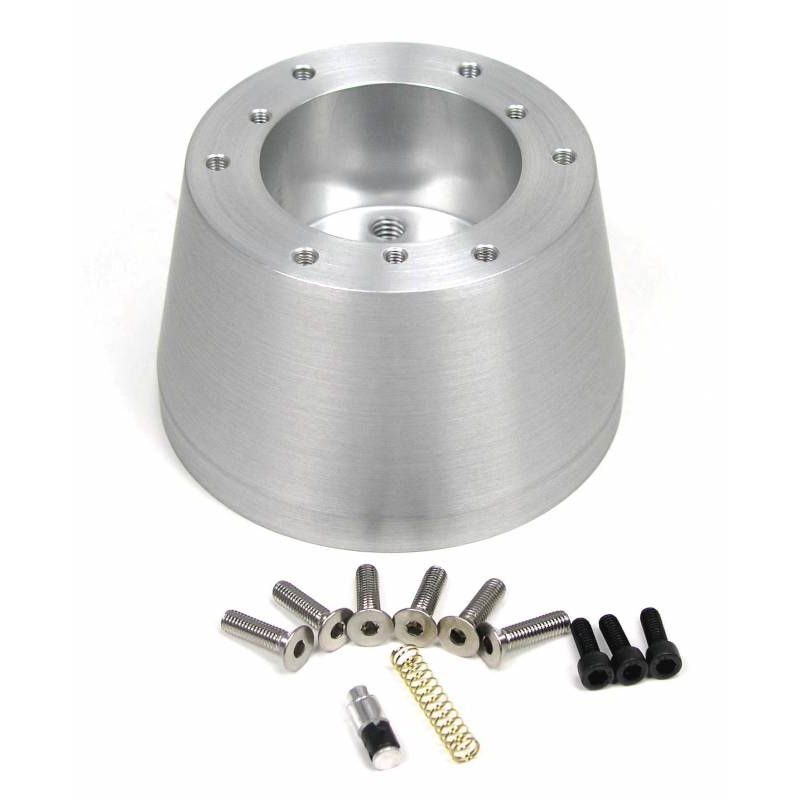 IDIDIT Steering Wheel Adaptor; 6 Bolt; 1963-1966/1968 Corvette Chrome 2202350020