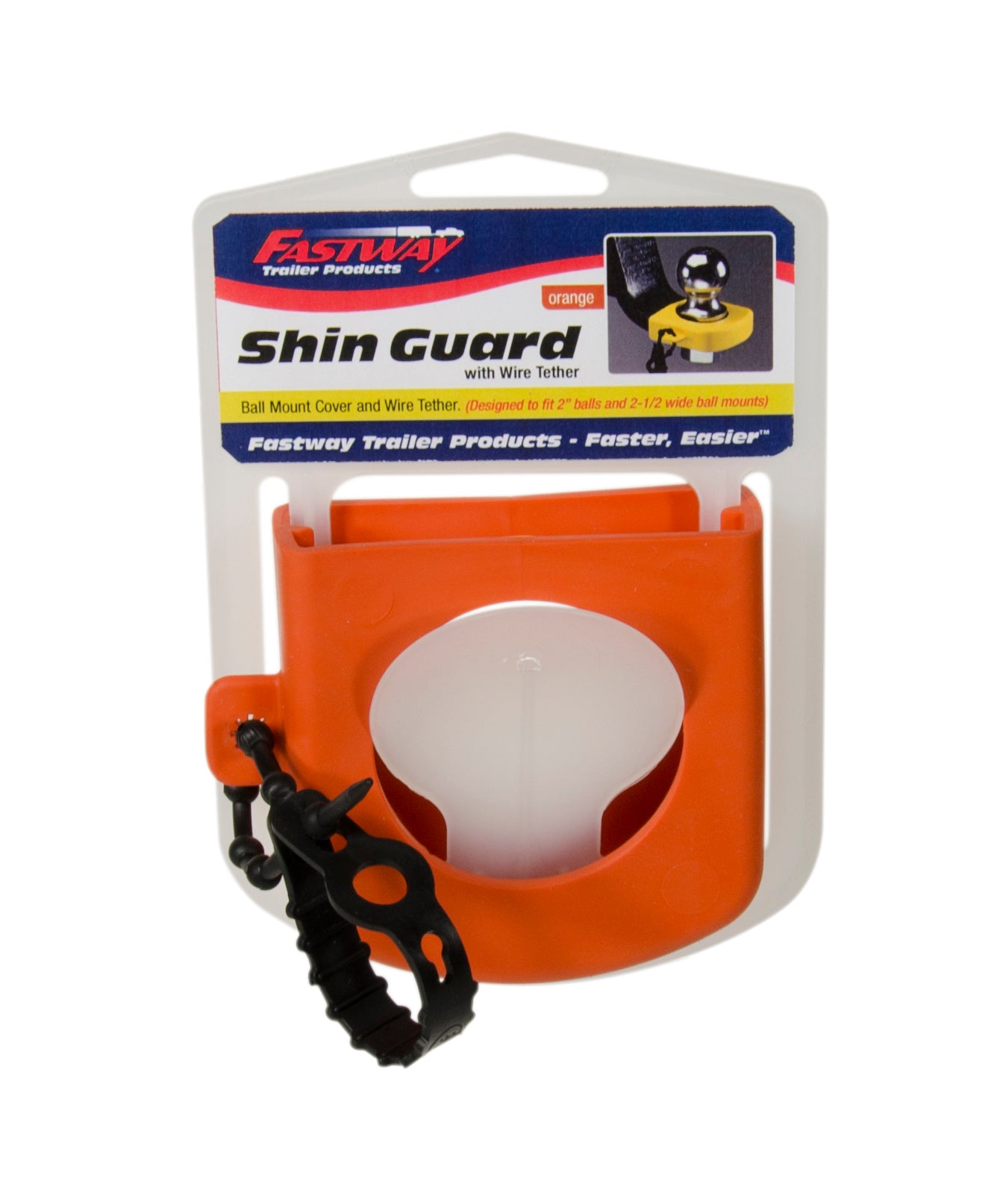 Fastway Trailer - Shin Guard; Orange 82-00-3126