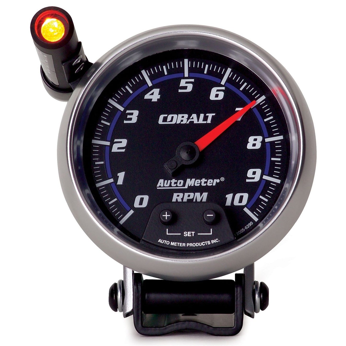 AutoMeter 3-3/4 in. PEDESTAL TACHOMETER 0-10000 RPM COBALT 6290
