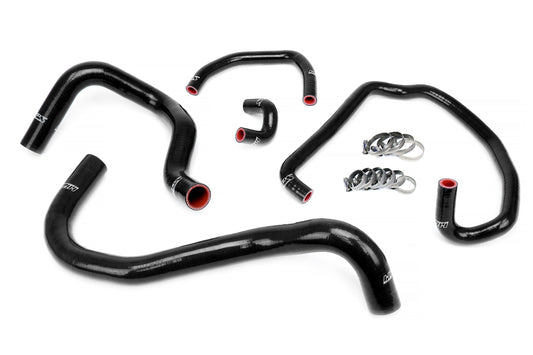 HPS Performance High Temp 3-ply Reinforced Silicone Replaces OEM Radiator And Heater Hoses 57-1921-BLK