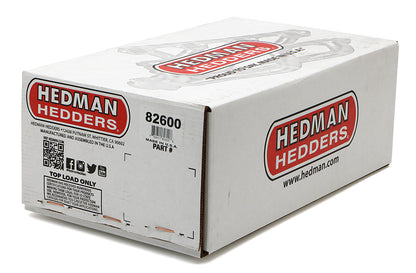 Hedman Hedders STAINLESS STEEL HEADERS; 1-1/2 IN. TUBE DIA.; STOCK COLL.; SHORTY DESIGN 82600