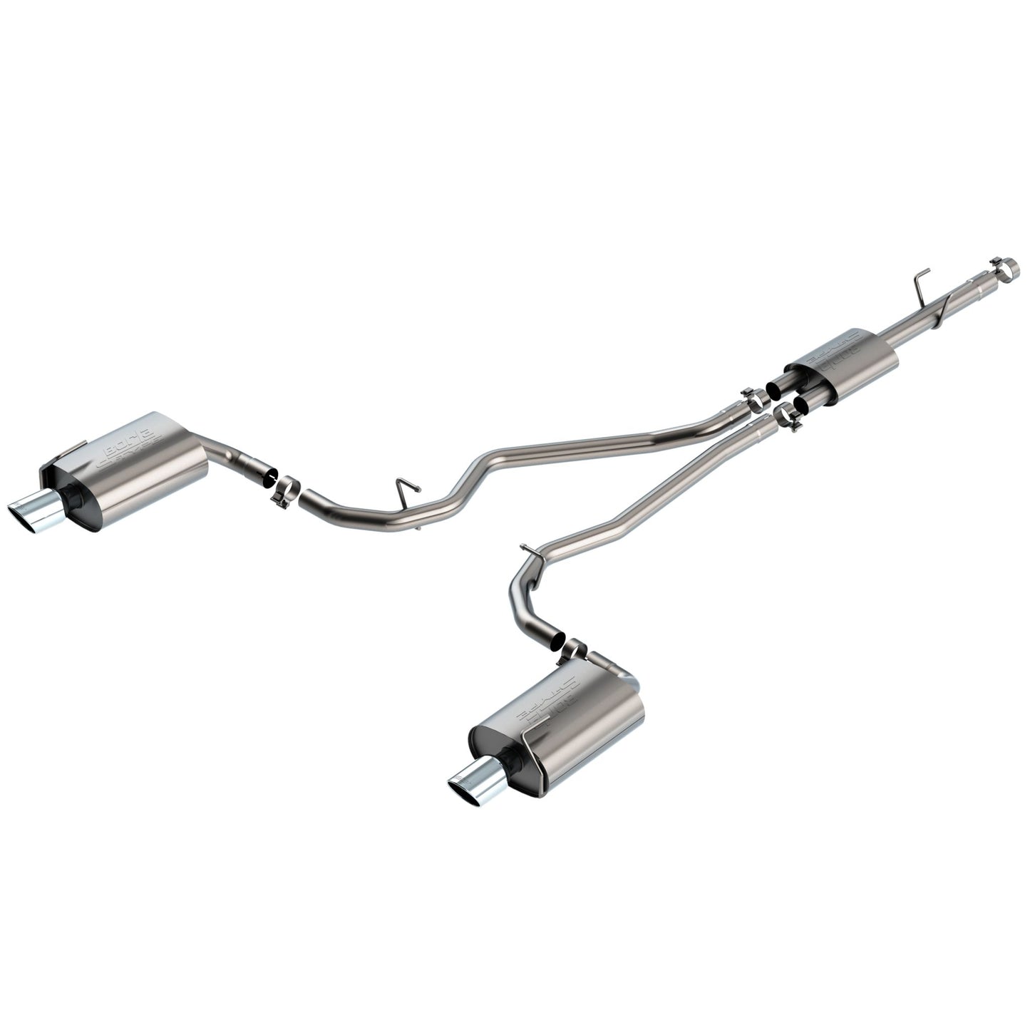 Borla 2020-2021 Ford Explorer Limited 2.3L EcoBoost Cat-Back Exhaust System S-Type 140825