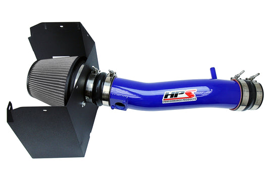 HPS Performance Dyno Proven +14.4 Horsepower +13.8 Torque Heat Shield High Flow Air Filter 827-595BL