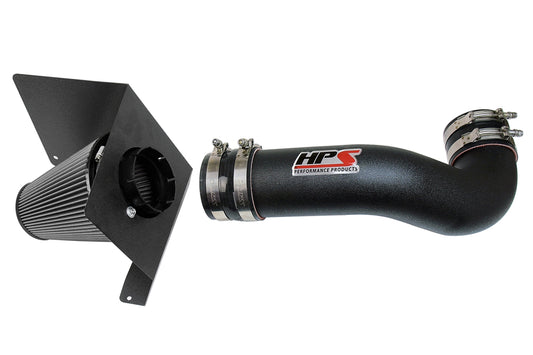 HPS Performance Dyno Proven +16.9 Horsepower +18.5 Torque Heat Shield High Flow Air Filter 827-622WB