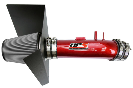HPS Performance Dyno Proven +12.4 Horsepower +17.6 Torque Heat Shield High Flow Air Filter 827-630R