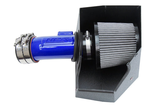 HPS Performance Dyno Proven +15 Horsepower +13 Torque Heat Shield High Flow Air Filter 827-656BL