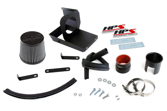 HPS Performance Dyno Proven +5.8 Horsepower +9.4 Torque Heat Shield High Flow Air Filter 827-675WB