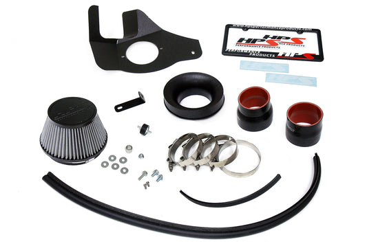 HPS Performance Dyno Proven +10.4 Horsepower +12.2 Torque Heat Shield High Flow Air Filter 827-682BL