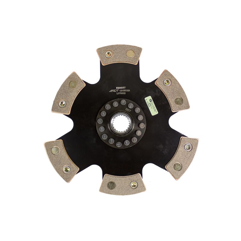 Advanced Clutch Technology 6 Pad Rigid Race Disc ACT-6266007