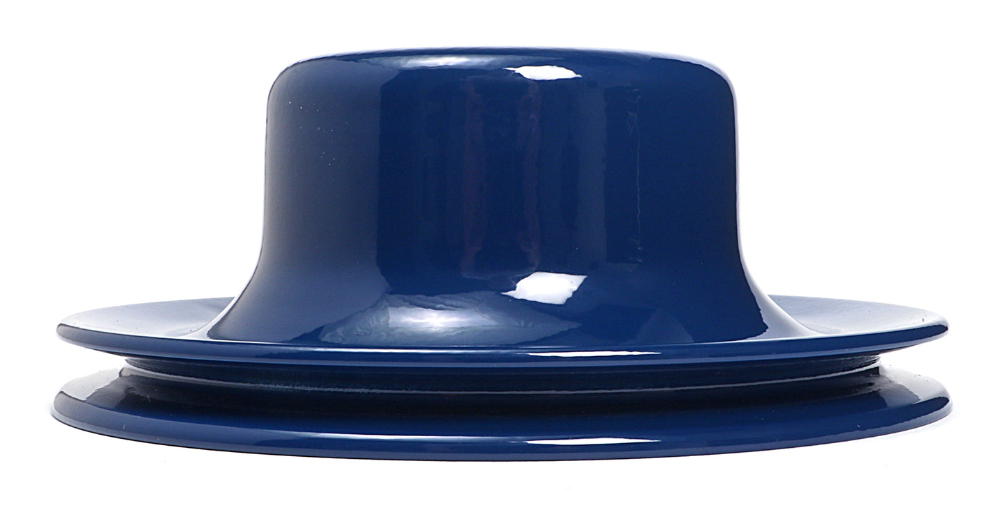 Trans-Dapt Performance Water Pump Pulley; 1 Groove; 1965-1966 Ford 289; O.E. Water Pump- Ford Blue Powder Coated 8312