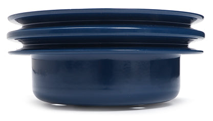 Trans-Dapt Performance Crankshaft Pulley; 2 Groove; 1965-1966 Ford 289; O.E. Water Pump- Ford Blue Powder Coated 8316