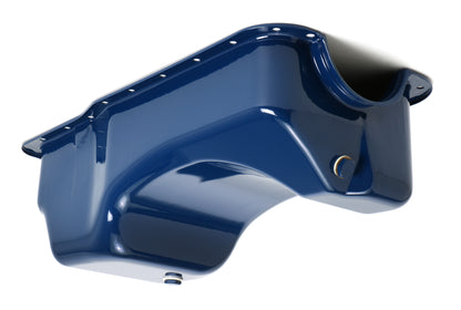 Trans-Dapt Performance 83-93 Mustang Blue Powder Coated Oil Pan 8355