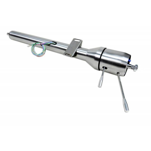 IDIDIT Retrofit 65-66 Ford Truck; Tilt Floor Shift Ford Shaft; Chrome Plate 1170825020