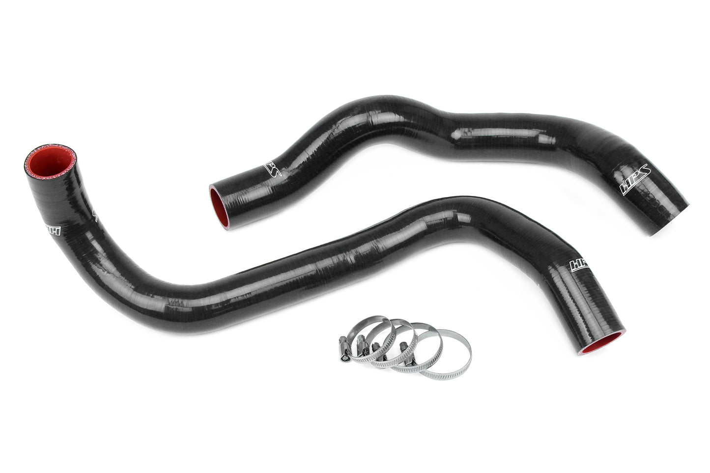 HPS Performance 3-ply Reinforced Silicone Replaces Rubber Radiator Coolant Hoses 57-1902-BLK
